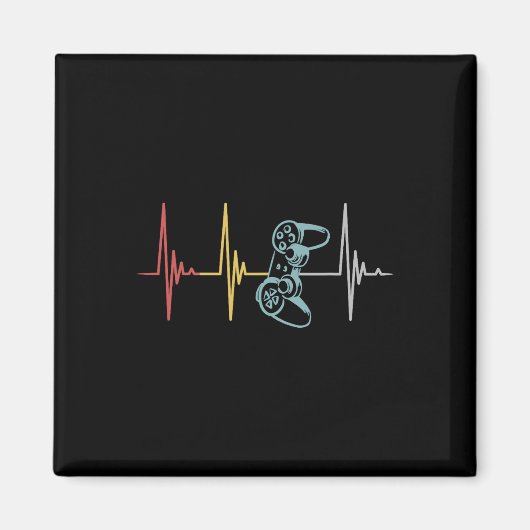 Heartbeat Controller voor Nerd Multiplayer Gaming Magneet (Voorkant)