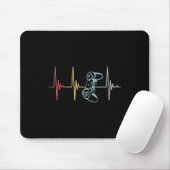 Heartbeat Controller voor Nerd Multiplayer Gaming Muismat (Met muis)