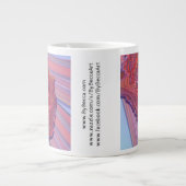 Heartbeat Design-Mok Extra Grote Beker (Voorkant)