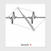 Heartbeat Flute Sticker (Vel)