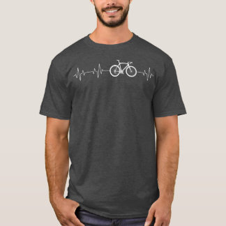 Heartbeat Pedal Mountainbike Triathlon Downhill T-shirt