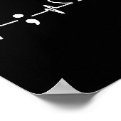 Heartbeat Semicolon - Zelfmoordpreventie Bewustzij Poster (Hoek)