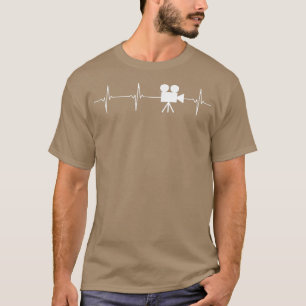 Heartbeat Video Camera Video Camera T-shirt