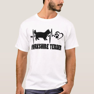 Heartbeat - Yorkshire Terrier - Hond Beste Vriend T-shirt