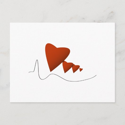 Heartbeats Briefkaart (Voorkant)