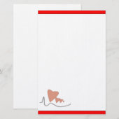 Heartbeats Briefpapier (Voorkant / Achterkant)