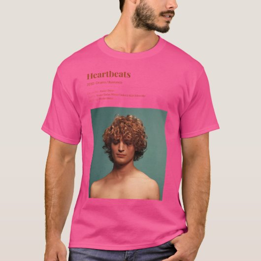 Heartbeats Les Amours Imaginaires (2010) Xavier D T-shirt (Voorkant)