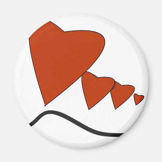 Heartbeats Magneet (Voorkant)