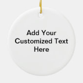 Heartbeats - Ornement - Personnalisable (Dos)