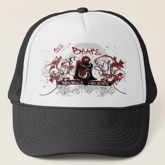 HeartBeats Trucker Hat Pet (Voorkant)