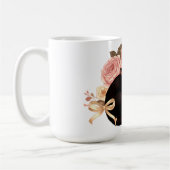 Heartbound: Siamese & Black Cats in Bloom Koffiemok (Links)