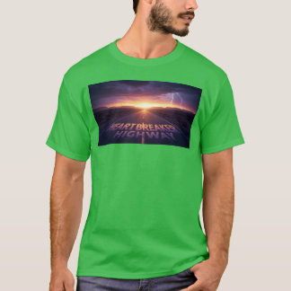 Heartbreaker Highway Neon Road Edition door Back t T-shirt