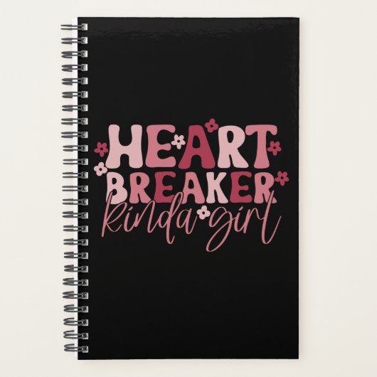 Heartbreaker Kinda Girl Planner (Voorkant)