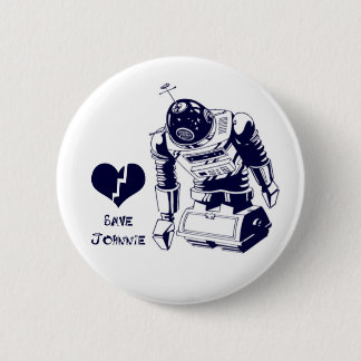 Heartbroke Android Ronde Button 5,7 Cm