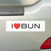HeartBun Bumpersticker (Op auto)