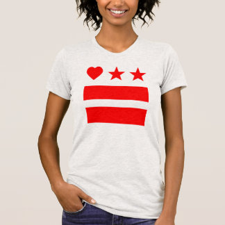 HeartDC in Ash Gray T-shirt