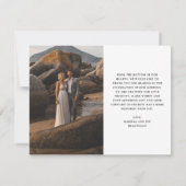 Heartfelt Bedankt Weddenfoto (Achterkant)