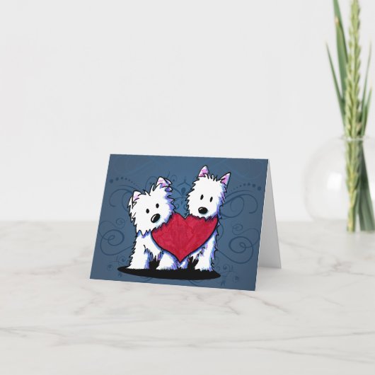Heartfelt Duo-kaart Feestdagen Kaart (Voorkant)