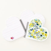 Heartfelt Floral II Notitieboek (Binnen)
