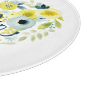 Heartfelt Floral II Snijplank (Hoek)