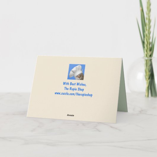 Heartfelt Funny Goat Birthday Kaart (Achterkant)