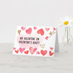 HEARTFELT GEEN VALENTIJN OP VALENTIJNSDAG KAART