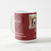 Heartfelt Hemangiosarcoma Tribute Koffiemok (Voorkant links)