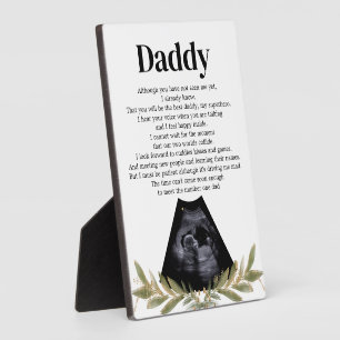 Heartfelt Keepsake voor aanstaande vader van Bump Fotoplaat