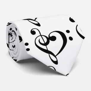 **HEARTFELT** MUSICAL NOTES STROPDAS VOOR HEM