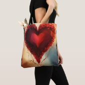 Heartfelt Tote Bag Design (De près)
