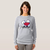 Heartfelt Westie Terrier T-shirt (Voorkant volledig)