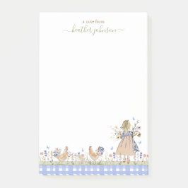 Hearthlight Notes Spring Soft Meadow Gingham