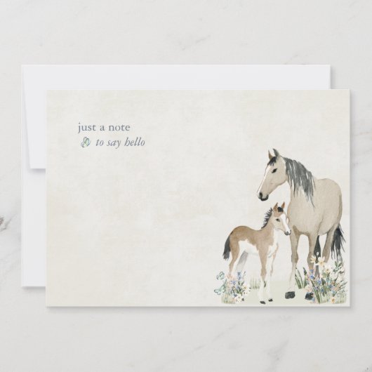 Hearthlight Notes Weide & Mane Notes Notitiekaartje (Voorkant)