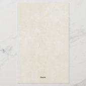 Hearthlight Notes Weide & Manen Notities Briefpapier (Achterkant)