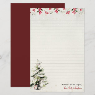 Hearthlight Notes Winter Cozy Kitten Persoonlijk Briefpapier