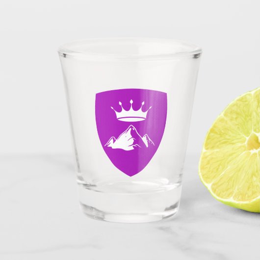 Hearthstone Flag - Scheerglas Shot Glas (Voorkant)
