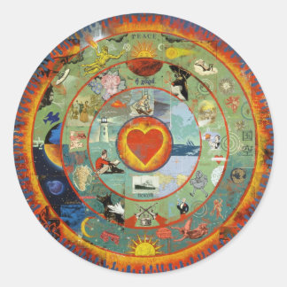 HeartImageFreda Ronde Sticker