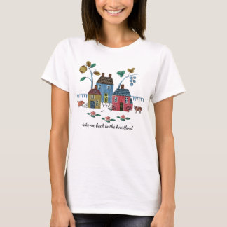Heartland Cozy Americana Vintage Country Style T-shirt