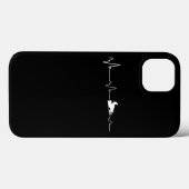Heartline Snowmobile Gift Idea Snowmobiing Case-Mate iPhone Case (Achterkant (horizontaal))