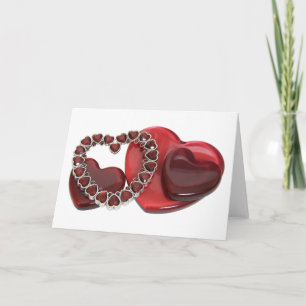 Hearts072509 Feestdagen Kaart
