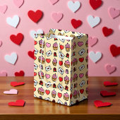Hearts and Cupcakes Wrapping Paper Medium Cadeauzakje