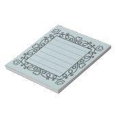 Hearts Border Notitieblok (Gedraaid)