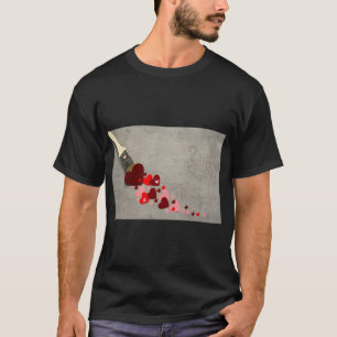 Hearts & Brush Painted Love T-shirt