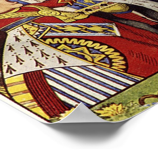 Hearts Canvas druk Poster (Hoek)