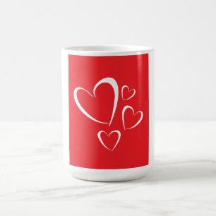 Hearts Coffee Mok
