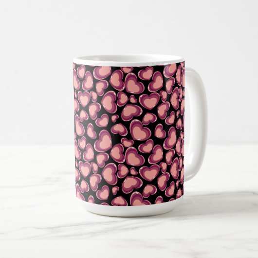 Hearts coffee mug (Devant droit)