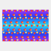 Hearts Cust. BG-papiervellen voor het verpakken va Inpakpapier Vel (Voorkant)