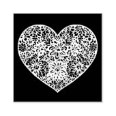 Heart's Desire 2,5" x 2,5" Rubber Stamp Rubberstempel (Afrduk)