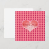 Heart's Desire Art Heart Kaart (Voorkant / Achterkant)