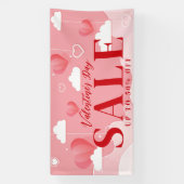 Hearts en Valentijnsdag winkel Verkoop banner van (Verticaal)